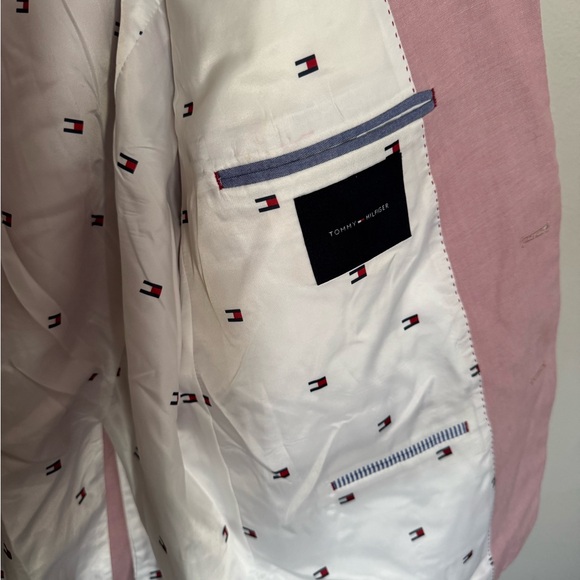 Tommy Hilfiger Pink Men's Blazer - Picture 9 of 10